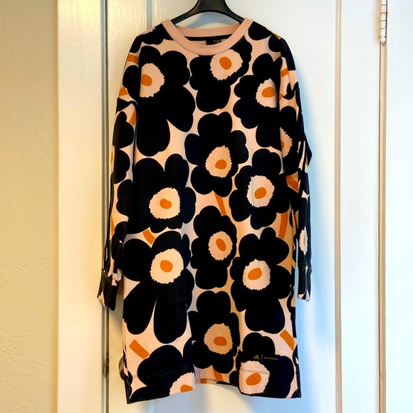 Adidas x Marimekko Dresses & Skirts - Adidas x Marimekko Unikko Dress - Halo Blush - Size Small